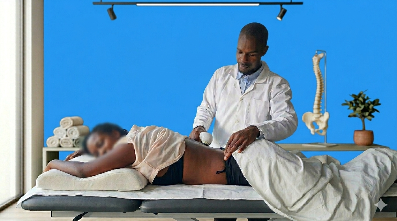 KISII PHYSIOTHERAPY CLINIC treatment room